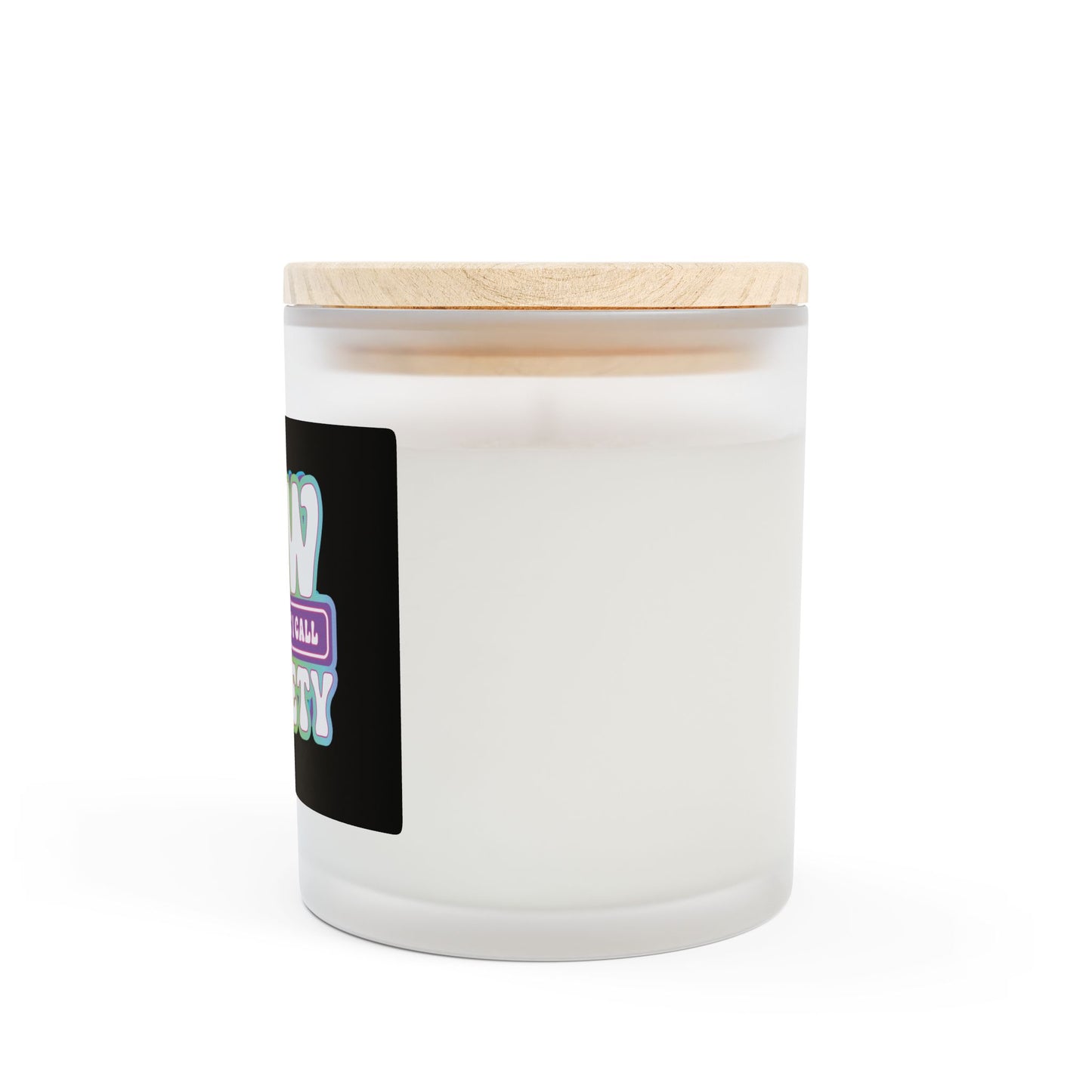 Now that's what I call Anxiety Frosted Glass Candle, 11oz