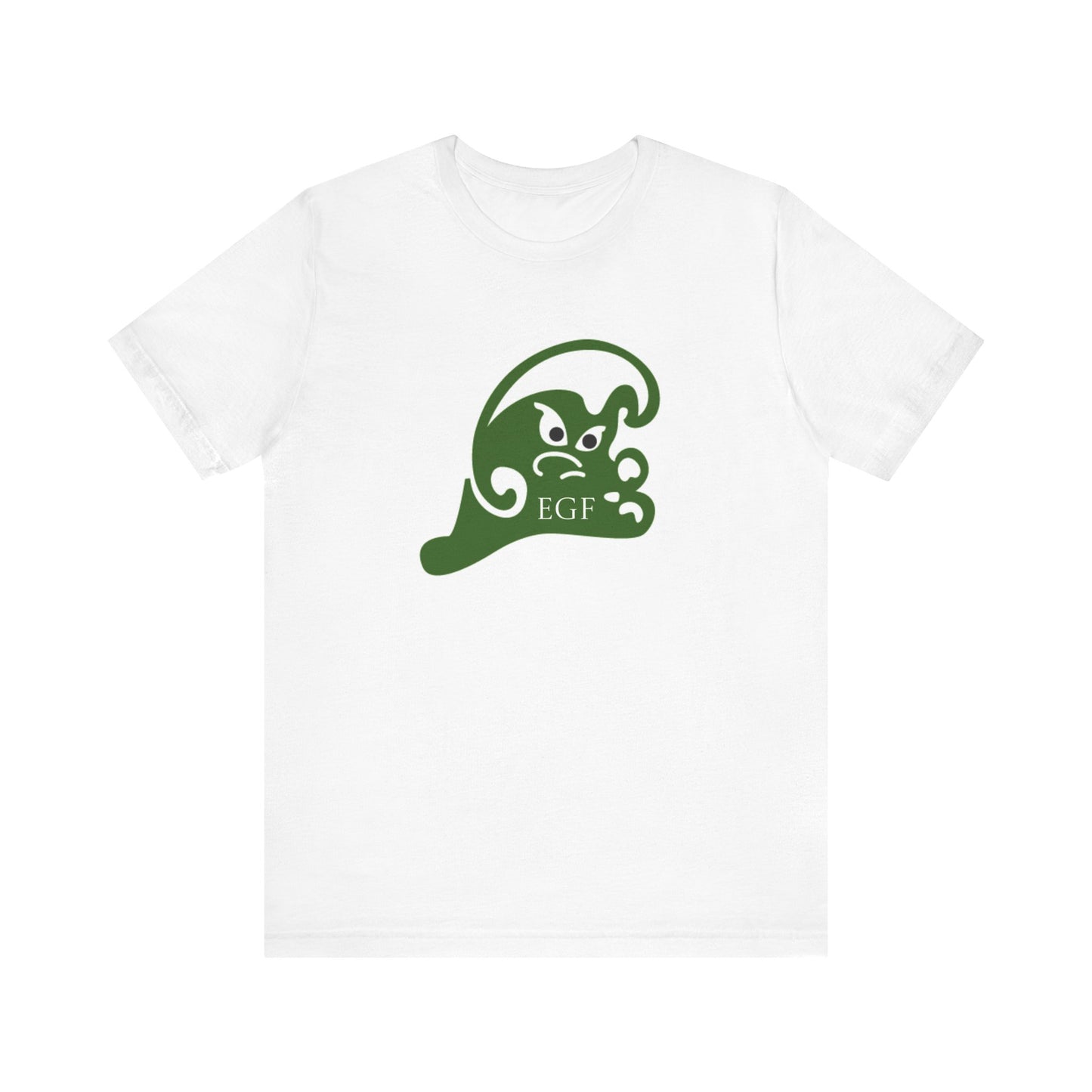 Green Wave Unisex Jersey Tee - Fun Graphic T-Shirt for Casual Wear