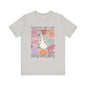 Whimsical Floral 'Sorry I'm Late' Unisex T-Shirt