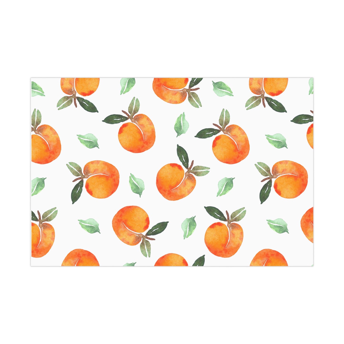Gift Wrap Paper - Peach