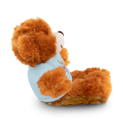 Plush Animal with Bunny Tee