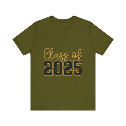 Class of 2025 Unisex Jersey Tee - Graduation Celebration Shirt