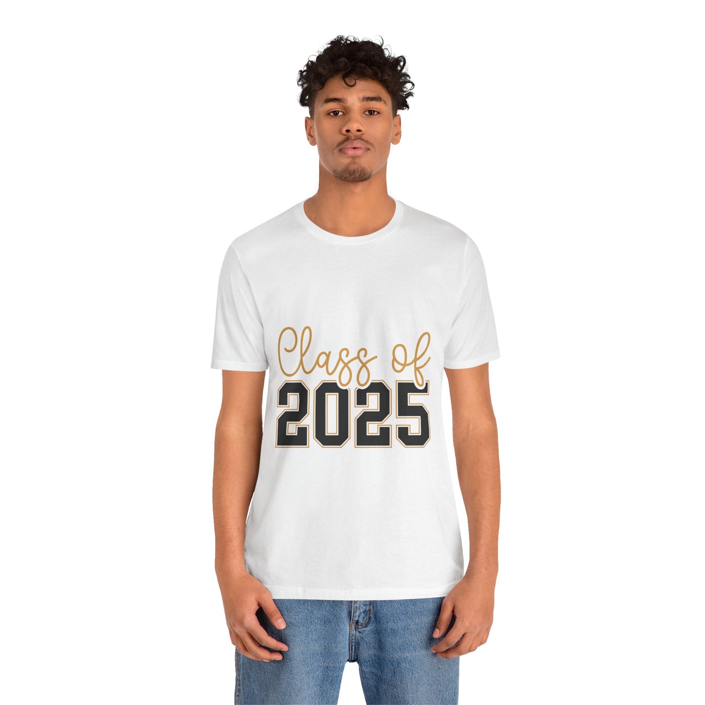 Class of 2025 Unisex Jersey Tee - Graduation Celebration Shirt