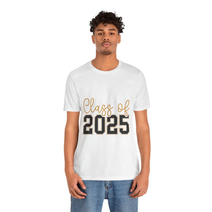 Class of 2025 Unisex Jersey Tee - Graduation Celebration Shirt