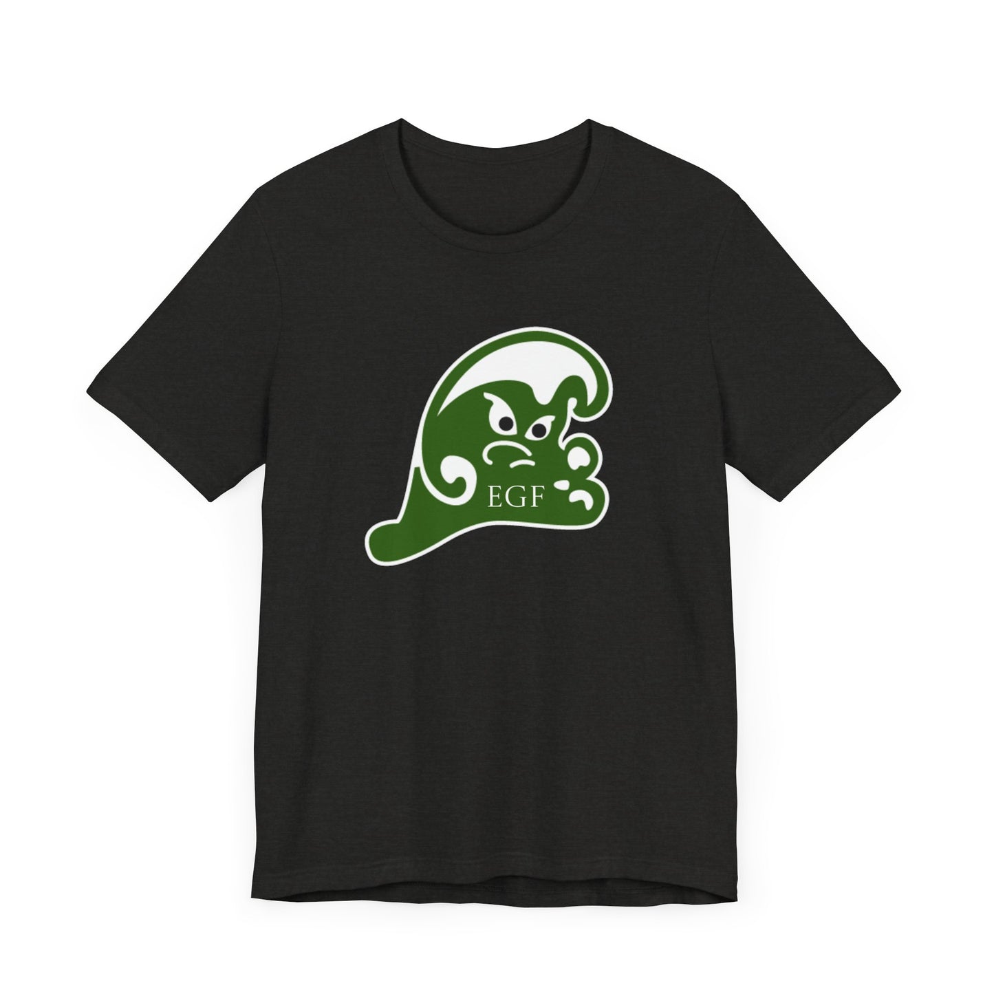 Green Wave Unisex Jersey Tee - Fun Graphic T-Shirt for Casual Wear