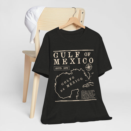 Gulf of Mexico Graphic Tee for Travelers & Ocean Lovers