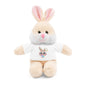 Plush Animal with Bunny Tee