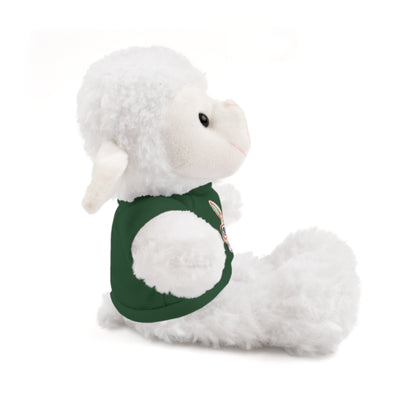 Plush Animal with Bunny Tee
