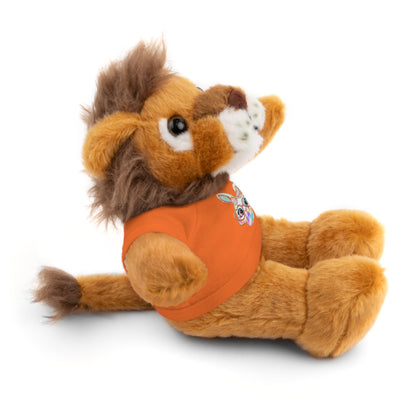 Plush Animal with Bunny Tee