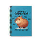 Anatomy of a Capybara Spiral Notebook - Ruled Line