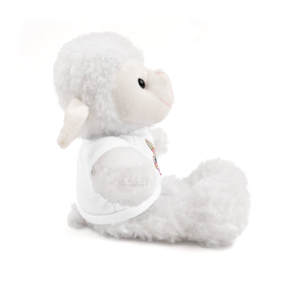 Plush Animal with Bunny Tee