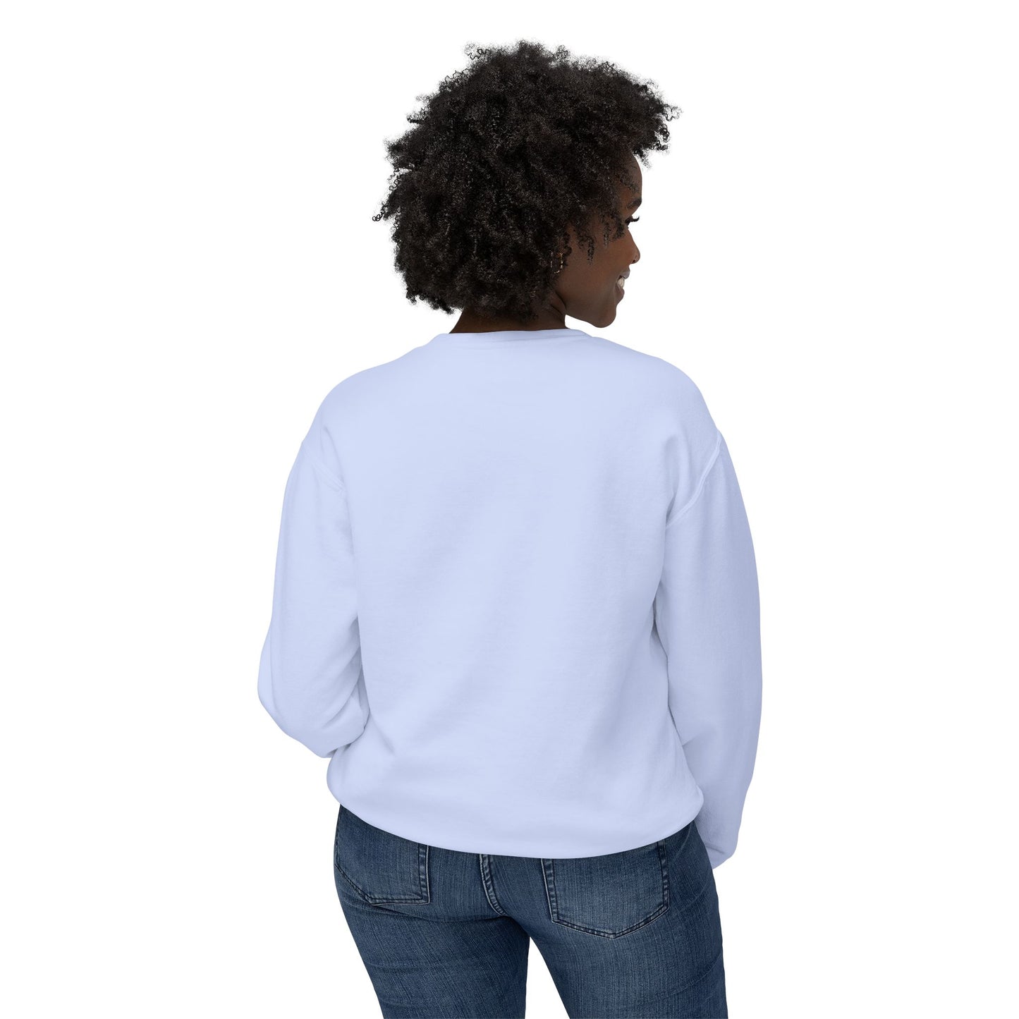 Funny Unisex Lightweight Crewneck Sweatshirt - "F*CK That Respectfully" Humor