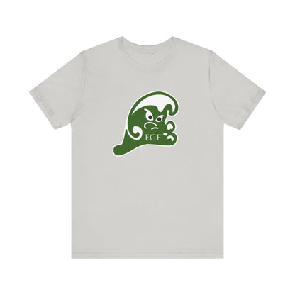 Green Wave Unisex Jersey Tee - Fun Graphic T-Shirt for Casual Wear