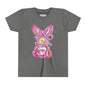 Easter Bunny Youth Short Sleeve Tee – Bright and Playful Rabbit Design for Spring Celebrations