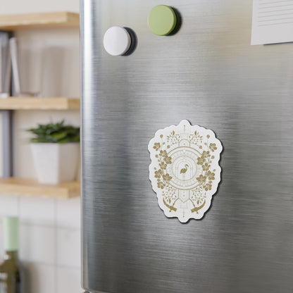 Sleep Token Magnet — Vintage Botanical Flamingo Design