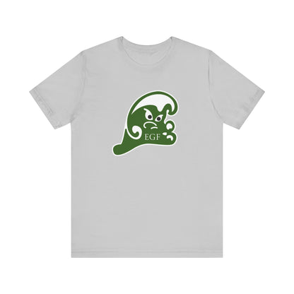 Green Wave Unisex Jersey Tee - Fun Graphic T-Shirt for Casual Wear