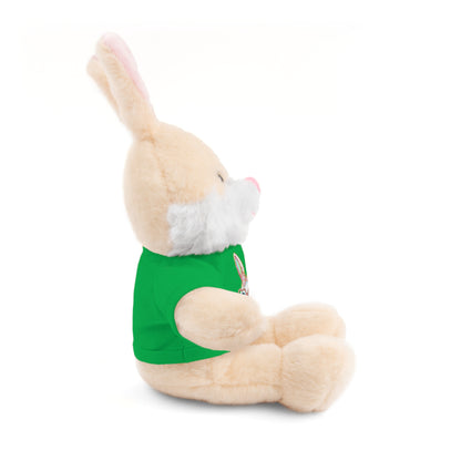 Plush Animal with Bunny Tee