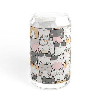 Cat Lover Gift Libbey Glass 16oz