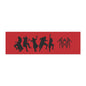 Dancing Silhouettes Car Magnet — Retro Band Decal