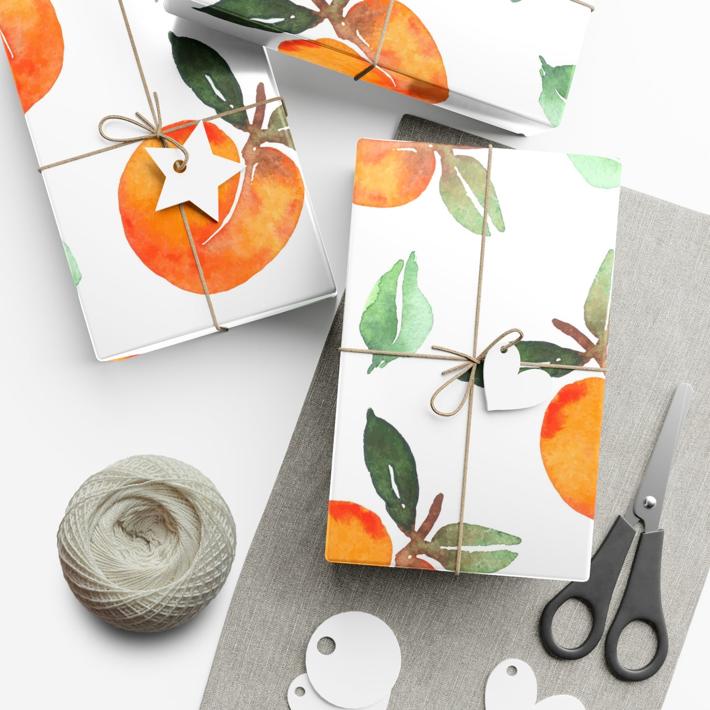Gift Wrap Paper - Peach