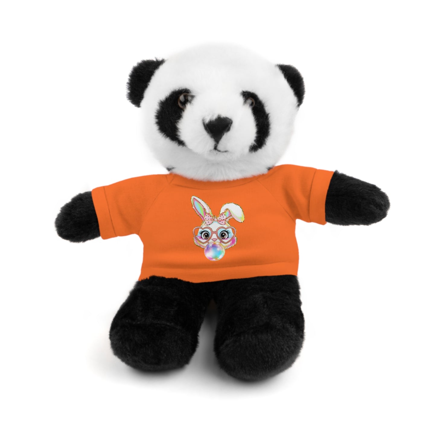 Plush Animal with Bunny Tee