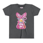 Easter Bunny Youth Short Sleeve Tee – Bright and Playful Rabbit Design for Spring Celebrations