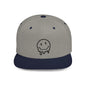 Drippy Smiley Flat Bill Snapback Hat - Trendy Cap for Streetwear Lovers