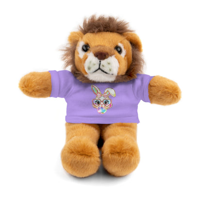 Plush Animal with Bunny Tee