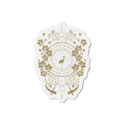 Sleep Token Magnet — Vintage Botanical Flamingo Design