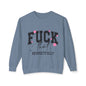 Funny Unisex Lightweight Crewneck Sweatshirt - "F*CK That Respectfully" Humor