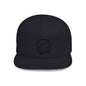 Drippy Smiley Flat Bill Snapback Hat - Trendy Cap for Streetwear Lovers