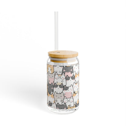 Cat Lover Gift Libbey Glass 16oz