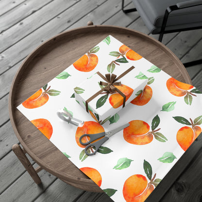 Gift Wrap Paper - Peach