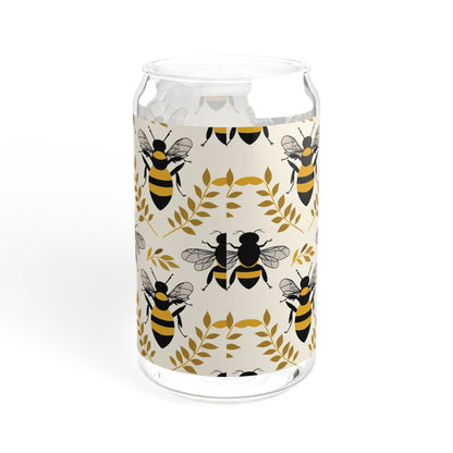 Queen Bee - Sipper Glass 16 oz