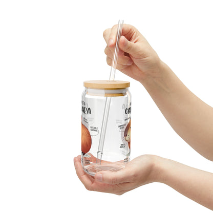 Capybara Anatomy Glass, 16oz