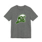 Green Wave Unisex Jersey Tee - Fun Graphic T-Shirt for Casual Wear