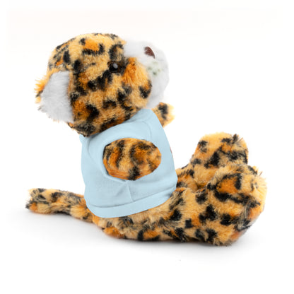Plush Animal with Bunny Tee