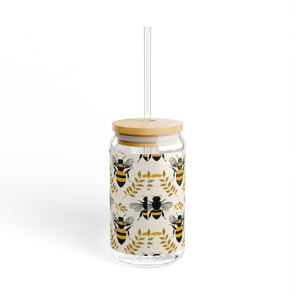 Queen Bee - Sipper Glass 16 oz