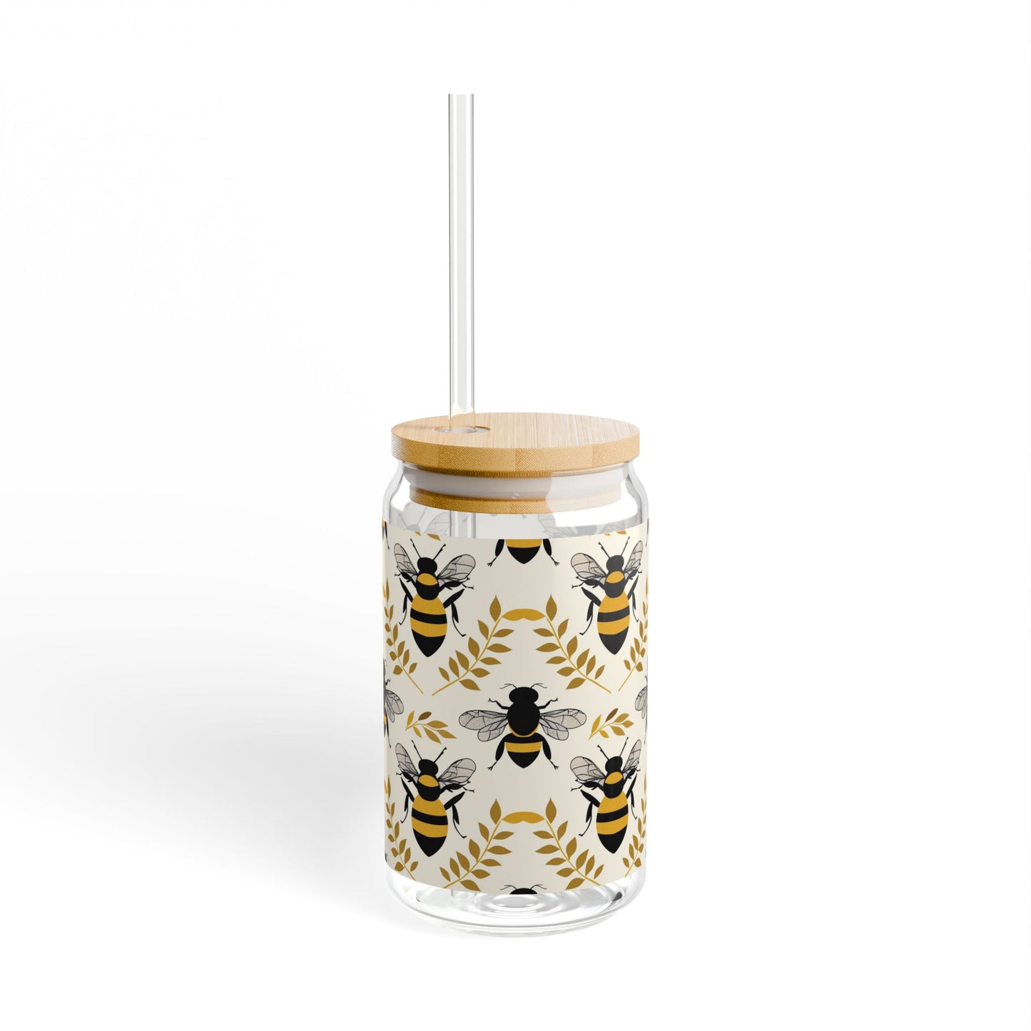 Queen Bee - Sipper Glass 16 oz