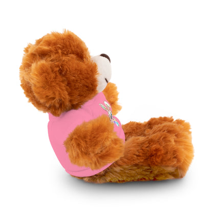 Plush Animal with Bunny Tee