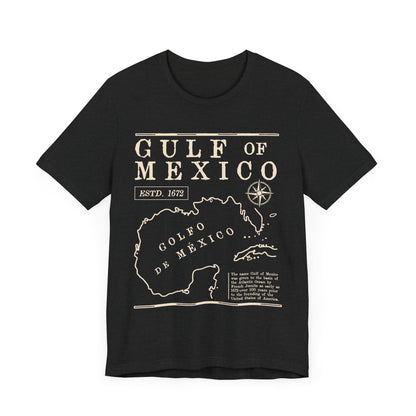Gulf of Mexico Graphic Tee for Travelers & Ocean Lovers