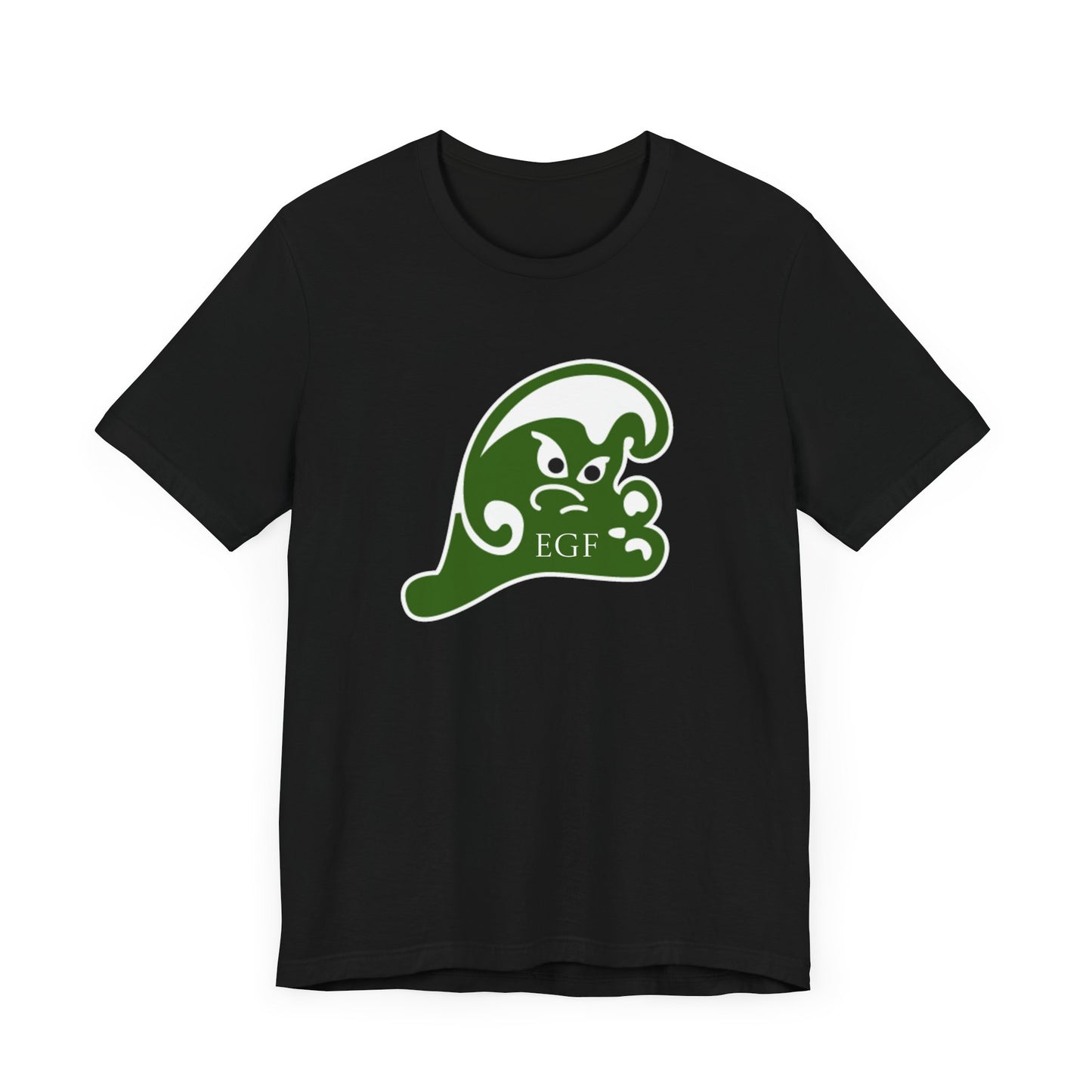 Green Wave Unisex Jersey Tee - Fun Graphic T-Shirt for Casual Wear