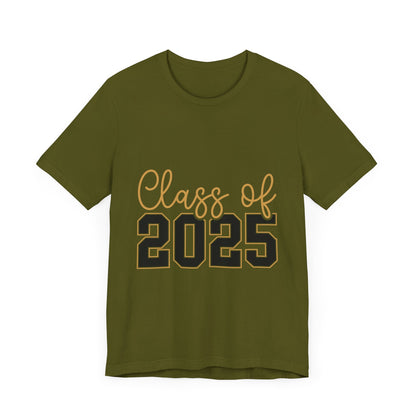 Class of 2025 Unisex Jersey Tee - Graduation Celebration Shirt