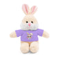 Plush Animal with Bunny Tee