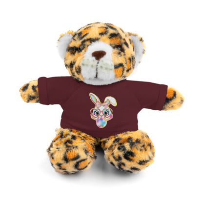 Plush Animal with Bunny Tee