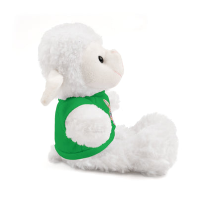 Plush Animal with Bunny Tee
