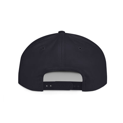 Drippy Smiley Flat Bill Snapback Hat - Trendy Cap for Streetwear Lovers