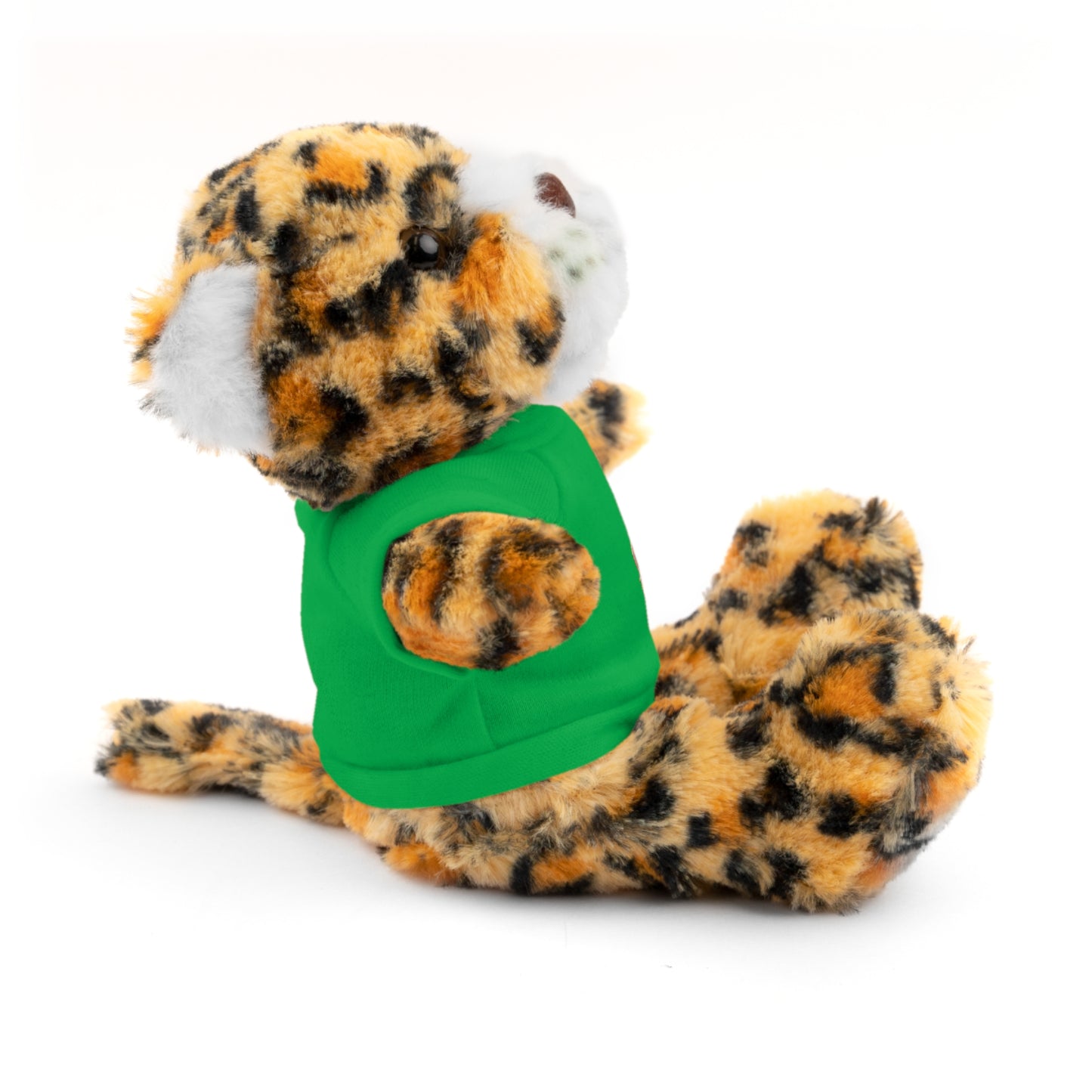 Plush Animal with Bunny Tee