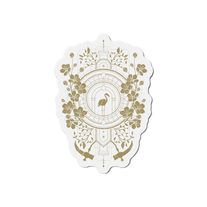 Sleep Token Magnet — Vintage Botanical Flamingo Design