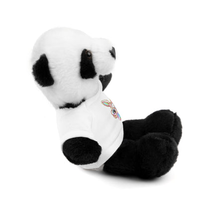 Plush Animal with Bunny Tee